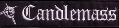 CANDLEMASS Logo - Embr.patch