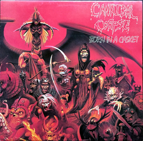 CANNIBAL CORPSE Born In A Casket (blue)