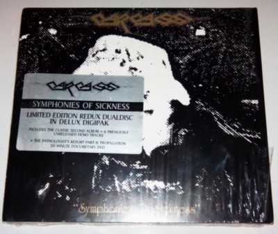 CARCASS Symphonies of sickness - Lim dualdisc