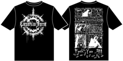 CARPATHIAN FOREST Circle logo - TS L