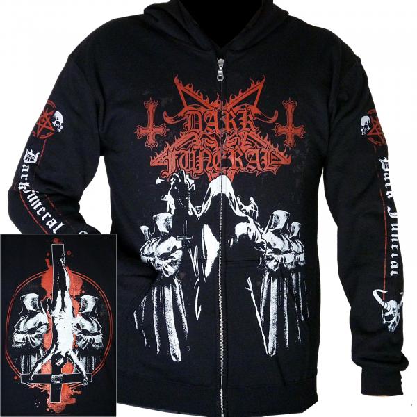 DARK FUNERAL Shadow Monks - Zip Hood XL