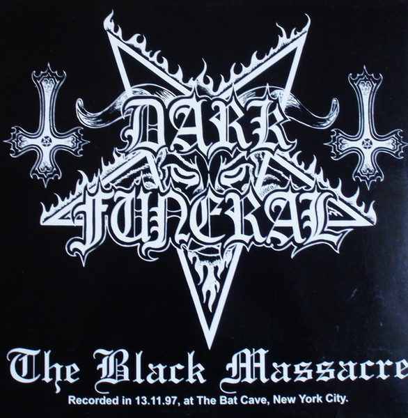 DARK FUNERAL The Black Massacre (transparent red-brown vinyl)
