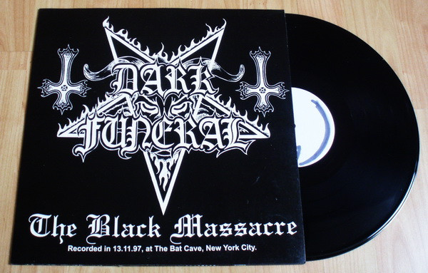 DARK FUNERAL The Black Massacre (silver vinyl)