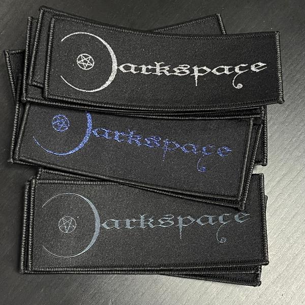 DARKSPACE Logo patch - blue metallic
