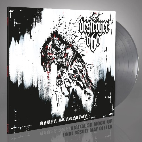 DESTROYER 666  Never Surrender (Silver Vinyl)