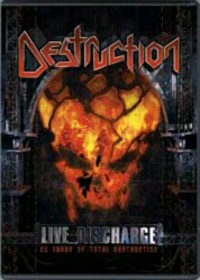 DESTRUCTION Live discharge DVD
