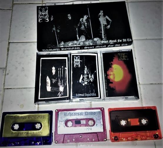 DIMMU BORGIR Svart Metall For All Tid 3x Tapes BOX SET