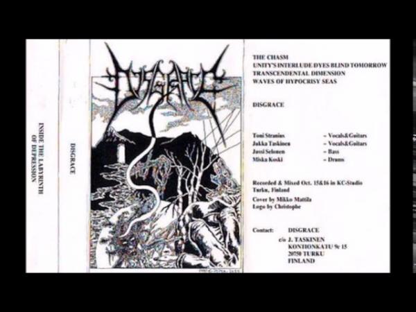 DISGRACE Inside The Labyrinth Of Depression