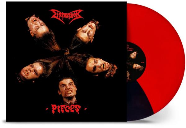 DISMEMBER Pieces (red black vinyl)