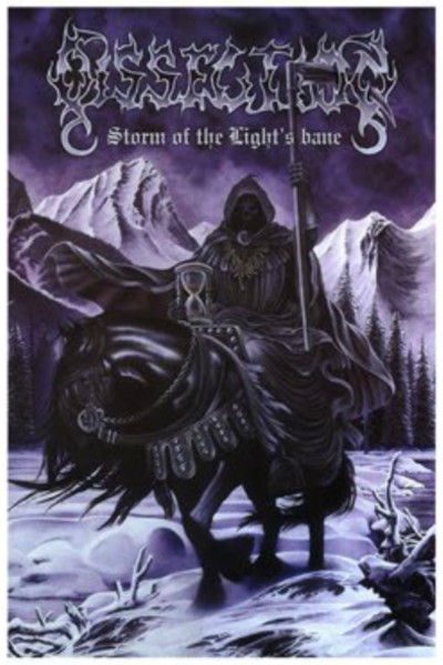 DISSECTION Storm of the light's bane  / TEXTILE POSTER