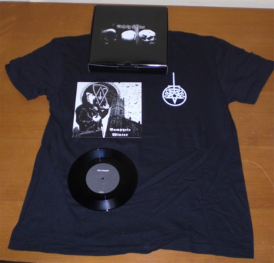 DROWNING THE LIGHT Vampyric Winter BOX ( 50 copies) 7EP + TS L