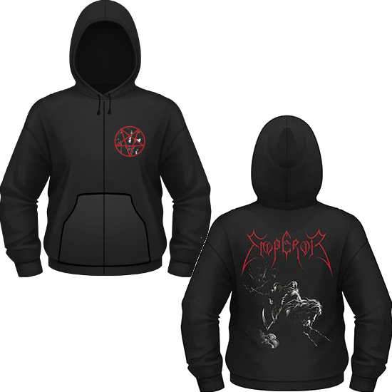 EMPEROR Rider Hooded Sweatshirt size L HSW