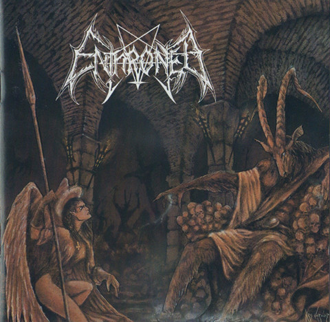 ENTHRONED Towards the skulltrhone of satan