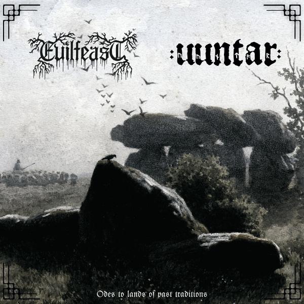 EVILFEAST split with UUNTAR (CD)