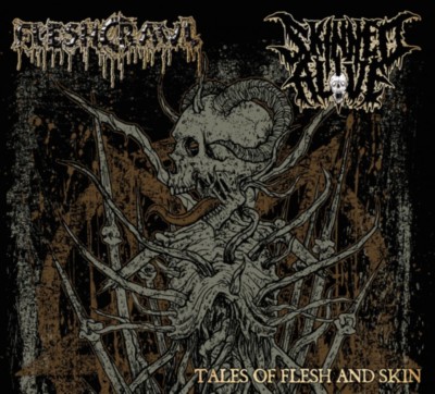 FLESHCRAWL / SKINNED ALIVE Tales of Flesh and Skin