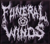 FUNERAL WINDS Logo - Embr. Patch