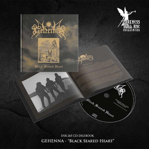 GEHENNA Black Seared Heart – Hardcover Digibook CD 