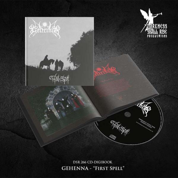 GEHENNA  First Spell – Hardcover Digibook CD 