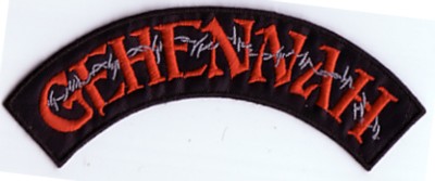 GEHENNAH Logo Embr.patch