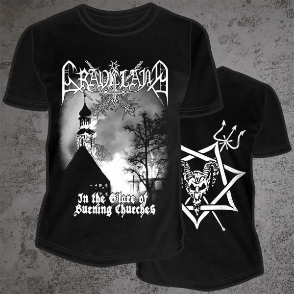 GRAVELAND In The Glare Of Burning Churches - TS M