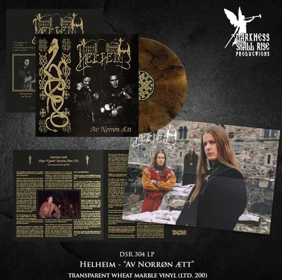 HELHEIM Av norrøn ætt (marble vinyl)