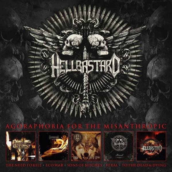 HELLBASTARD Agoraphobia For The Misanthropic (Box 4 cd)