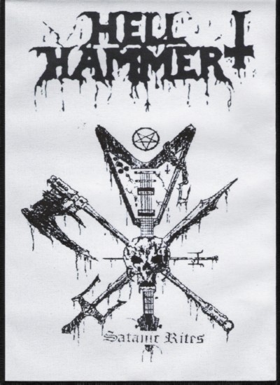 HELLHAMMER Satanic rites - Back patch