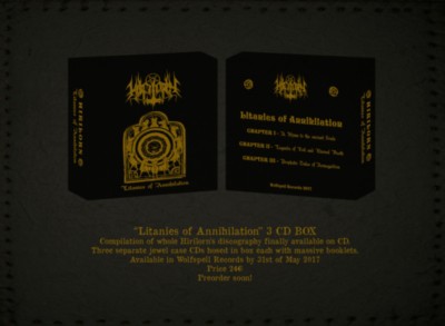 HIRILORN Litanies of Annihilation