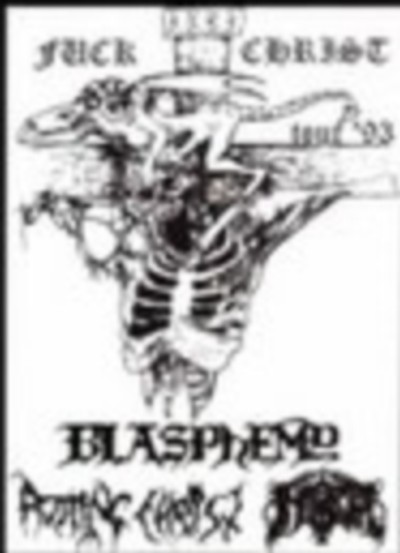 IMMORTAL - BLASPHEMY - ROTTING CHRIST Fuck christ tour 1993 - DVD