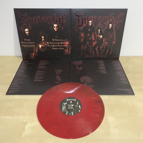 IMMORTAL Damned in Black (2024 cherry red vinyl)