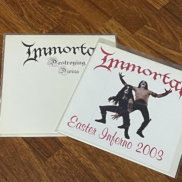 IMMORTAL - Fans club - live boots bundle - LP