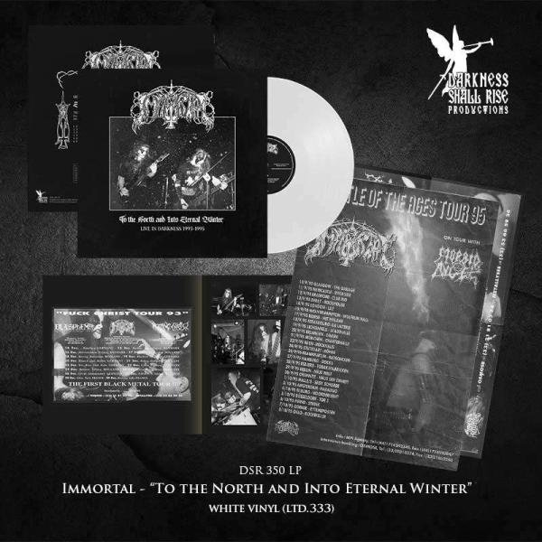 IMMORTAL To the North and Into Eternal Winter - Live in Darkness 1993-1995 (White)
