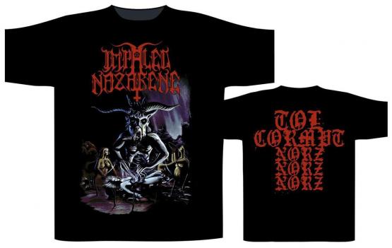 IMPALED NAZARENE Tol Cormpt Norz Norz Norz... (T Shirt size M)