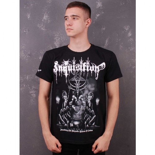 INQUISITION Invoking The Majestic Throne of Satan TS (size M)