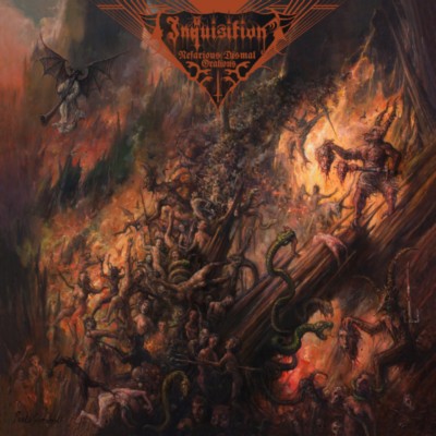 INQUISITION Nefarious dismal orations (Blue Transparent)