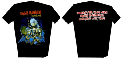 IRON MAIDEN Live after death - TS L