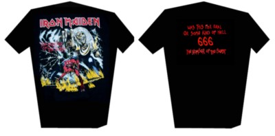 IRON MAIDEN The number of the beast - TS L