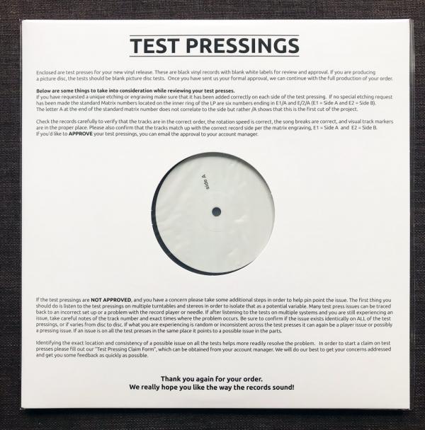 ISON Stars & Embers (test pressing)