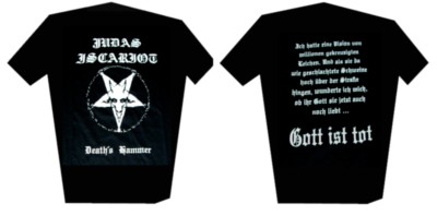 JUDAS ISCARIOT Death's hammer - TS XL