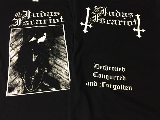 JUDAS ISCARIOT Dethroned.... Tshirt size M