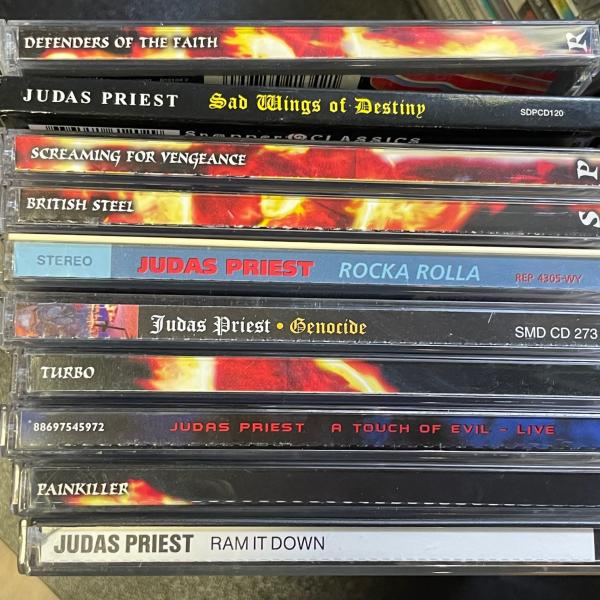 JUDAS PRIEST 10 CDs bundle offer