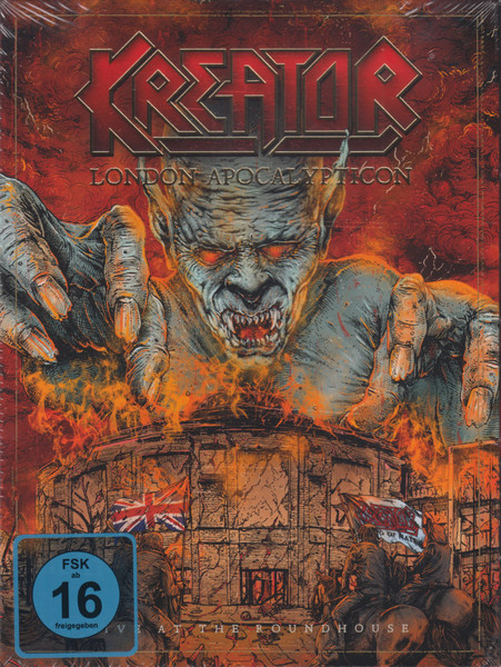 KREATOR London Apocalypticon (Live) BluRay + CD
