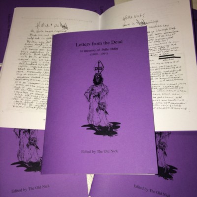 LETTERS FROM THE DEAD In Memory of Pelle Ohlin (1969-1991)
