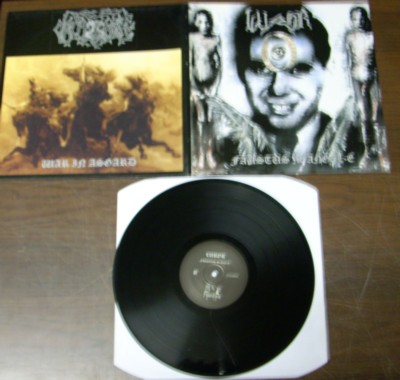 LUROR - NACHTFALKE Faustus Split LP