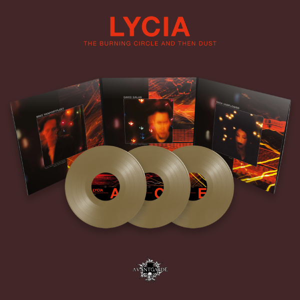 LYCIA The Burning Circle And Then Dust (gold vinyls)