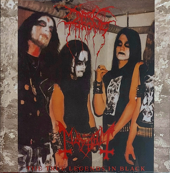 DARKTHRONE / MAYHEM  The True Legends In Black