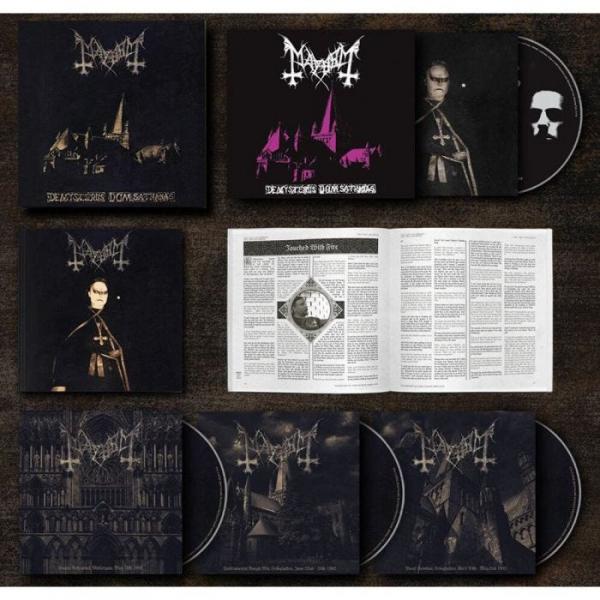 MAYHEM De Mysteriis Dom Sathanas (25th Anniversary Box Set) - 4CD + BOOK