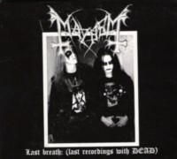MAYHEM Last breath (last recordings with dead) DigiCD