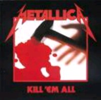 METALLICA Kill em all  *** ROSSO ***