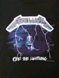 METALLICA Ride the lighting